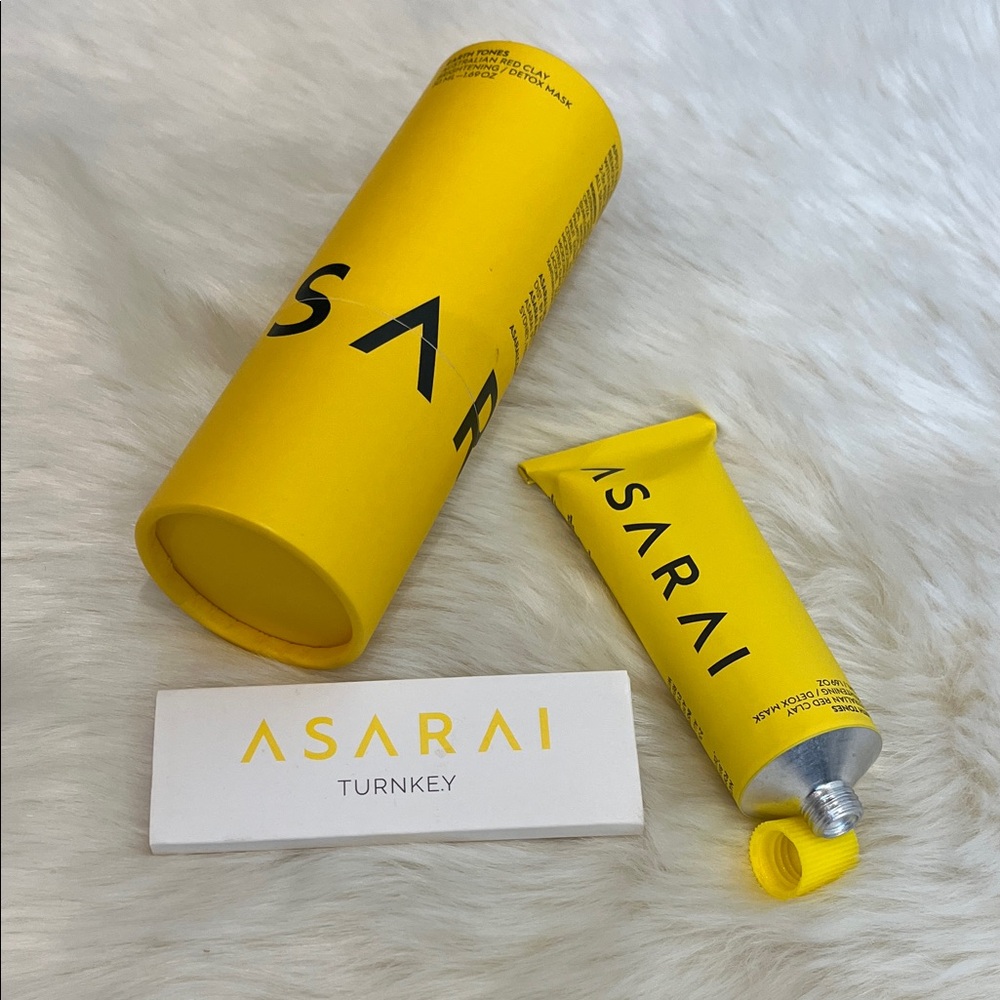 NEW ASARAI Australian Red Clay Brightening / Detox Mask